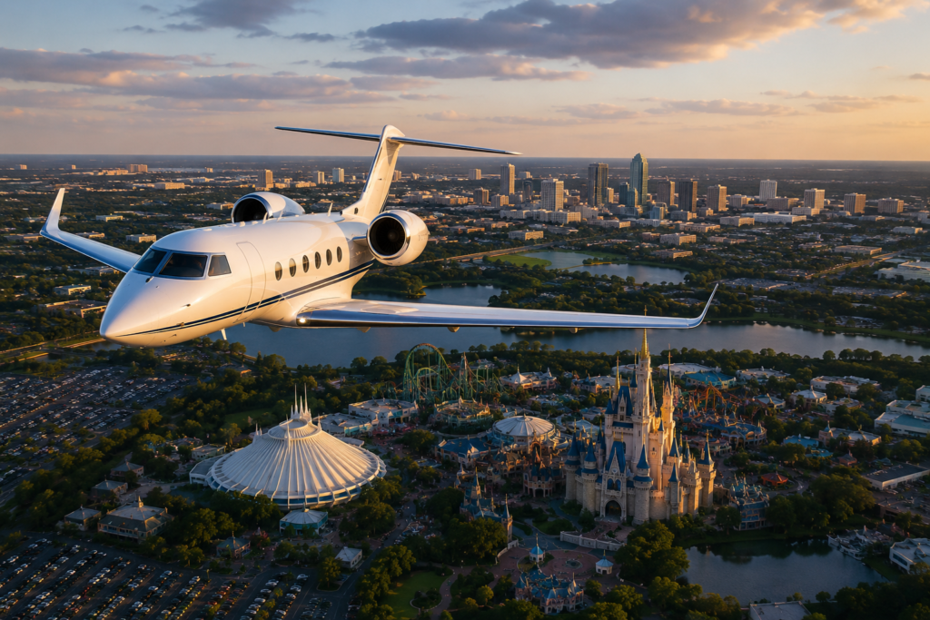 Fretamento De Aeronave Orlando USA